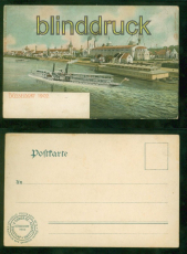Dsseldorf farb-AK Industrie u. Gewerbe-Ausstellung 1902 ungebraucht (d9353)