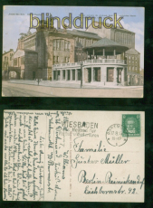 Dortmund farb-AK Stadttheater 1927 nach Berlin-Reinickendorf (d9360)