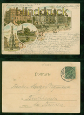 Dortmund Litho-AK Gruss aus ..... vier Ansichten 1894 nach Bruchhausen (d9362)