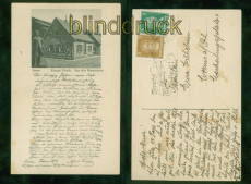 Essen sw-AK Krupps Fabrik Das alte Stammhaus 1927 nach Worms (d9365)