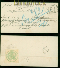 dt. Reich Postvorschuss portopflichtige Dienstsache Apolda 1875 Dornburg (55749)