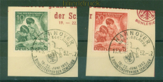 Berlin Mi #  80/81 gestempelt Sonderstempel Bundestreffen der Schlesier (55988)