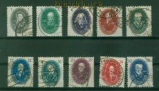 DDR Mi #  261/70 gestempelt 250 Jahre Deutsche Akademie (55992)
