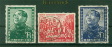 DDR Mi #  286/88 gestempelt Deutsch-Chinesische-Freundschaft (55994)