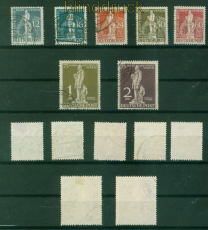 Berlin Mi #  35/41 gestempelt Stephan-Satz (56010)