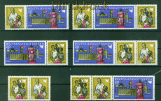 DDR Zusammendrucke Mi # 1478/80 postfrisch WZd 204/09 Weltfriedenstreffen (56282