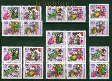 DDR Zusammendrucke Mi # 1545/50 gestempelt WZd 214 - SZd 105 Mrchen (56286)