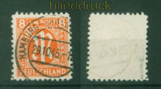 Bi-Zone AM-Post Mi #  21 A gestempelt geprft Wehner BPP (55220)