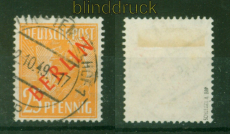 Berlin Mi #  27 Rotaufdruck gestempelt gepr. Schlegel BPP (55231)
