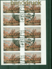 Bund Mi # 2778 Folienblatt # 6 Limburg an der Lahn Ersttagssonderstempel (56278)