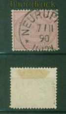 dt. Reich Mi #  37 d gestempelt geprft Jschke-L. BPP (55744)