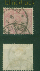 dt. Reich Mi #  37 c gestempelt geprft Jschke-L. BPP (55882)