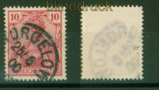 dt. Reich Mi # 56 b gestempelt gepr�ft J�schke-l. BPP (55888)