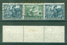 dt. Reich Zusammendrucke Mi # W  50 gestempelt Richard Wagner  (55859)