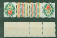 dt. Reich Zusammendrucke Mi # KZ 13 gestempelt Nothilfe 1929 (55849)