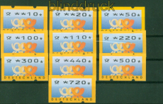 Bund ATM 1999 Mi # 3.3 Versandstellensatz 2 postfrisch komplett mit Nummer(56161)