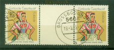 DDR Zusammendrucke Mi # 1723/24 gestempelt WZ 13 I (56229)