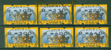 Bund ATM 1999 Mi # 3.2 Versandstellensatz 1 Ersttags-Sonderstempel SSt. (56170)