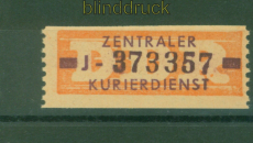 DDR Dienstmarken B ZKD Mi # 22 J postfrisch Schwerin (56190)