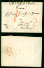 Bonndorf Vorphilabrief Baden Feuser # 376-1 nach Waldkirch (56012)