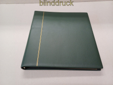 Safe grner Morocco Ringbinder 704-3 mit 90 transparenten Bltter 608 (56587)