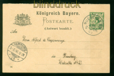 Bayern GSK P 46 / 02  F/A gestempelt (56017)