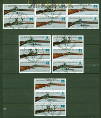 DDR Zusammendrucke Mi # 2376/81 Sonderstempel SZd 168/79 (56467)
