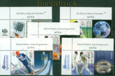 Bund Mi # 2439/43 Sonderstempel Eckrand Fr den Sport 2005 (56538)