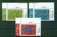 Bund Mi # 2924/26 Sonderstempel Eckrand Fr den Sport 2012 (56545)