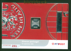 Niederlande Mi # 1928 Silberfolie postfrisch im PTT-Mapje (56525)