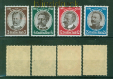 dt. Reich Mi # 540/43 postfrisch Kolonialforscher (56597)