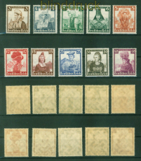 dt. Reich Mi # 588/97 postfrisch Nothilfe 1935 (56604)