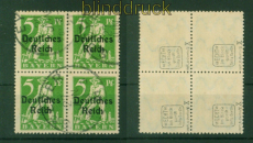 dt. Reich Mi # 119 X gestempelter 4er-Block geprft Infla Berlin (56481)