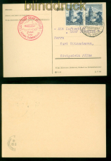 Zeppelin LZ 130 Sudetenlandfahrt 1938 Mi # 682 (2) MeF Postkarte Frankfurt(56214