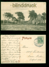 Schwei sw-AK Baumaterialienhandlung von Adolf Kahle 1910 nach Essen (d10092)