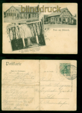 Altenesch sw-AK Gruss aus ..... drei Ansichten 1909 nach Lehe (d10112)