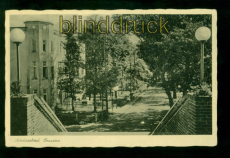 Tossens Nordseebad sw-AK Strassenansicht ungebraucht (d10140)