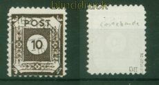 SBZ Mi #  45 D II gestempelt 10 Pfg. Ziffer geprft Dr. Jasch BPP (56157)