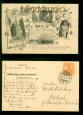 Elsfleth sw-AK Gruss aus ..... 34. Oldenburgische Bundes-Kriegsfest 1906(d10153)