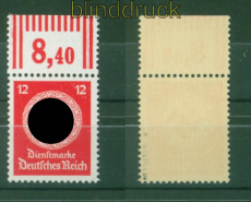 dt. Reich Dienst Mi # 172 a OR W postfrisch 12 Pfg. o WZ geprft Schlegel(56800)