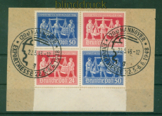 all. Besetzung Mi # VZd 1 gestempelt mit Messe-Sonderstempel Briefstck (56772)