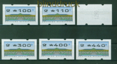 Bund ATM 1993 Mi # 2 Type 2.3 Versandstellensatz 2 postfrisch  (56775)