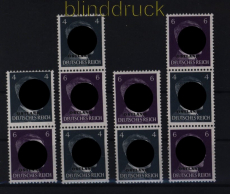 Ostland Mi # S 1 / S 4 postfrisch Zusammendrucke (52952)
