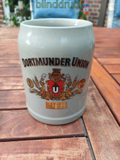 Dortmunder Union Bier 4 alter Bierkrge aus Keramik 0,5 Liter Sammelkrug (56962)