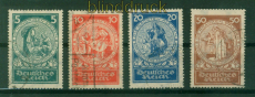 dt. Reich Mi # 351/54 gestempelt Deutsche Nothilfe 1924 (55929)