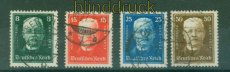 dt. Reich Mi # 403/06 gestempelt Deutsche Nothilfe 1927 (55931)