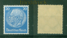 dt. Reich Mi # 489 postfrisch Hindenburg Wasserzeichen 2 (55939)