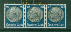 dt. Reich Mi # 527 (3) postfrisch 80 Pfg. Hindenburg  Wasserzeichen 4 (55943)