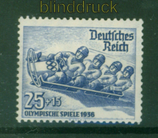 dt. Reich Mi # 602 postfrisch Hchstwert Winterolympiade (55944)