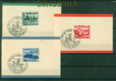 dt. Reich Mi # 686/88 FDC Reklamekarten Automobil-Motorrad-Ausstellung (55949)